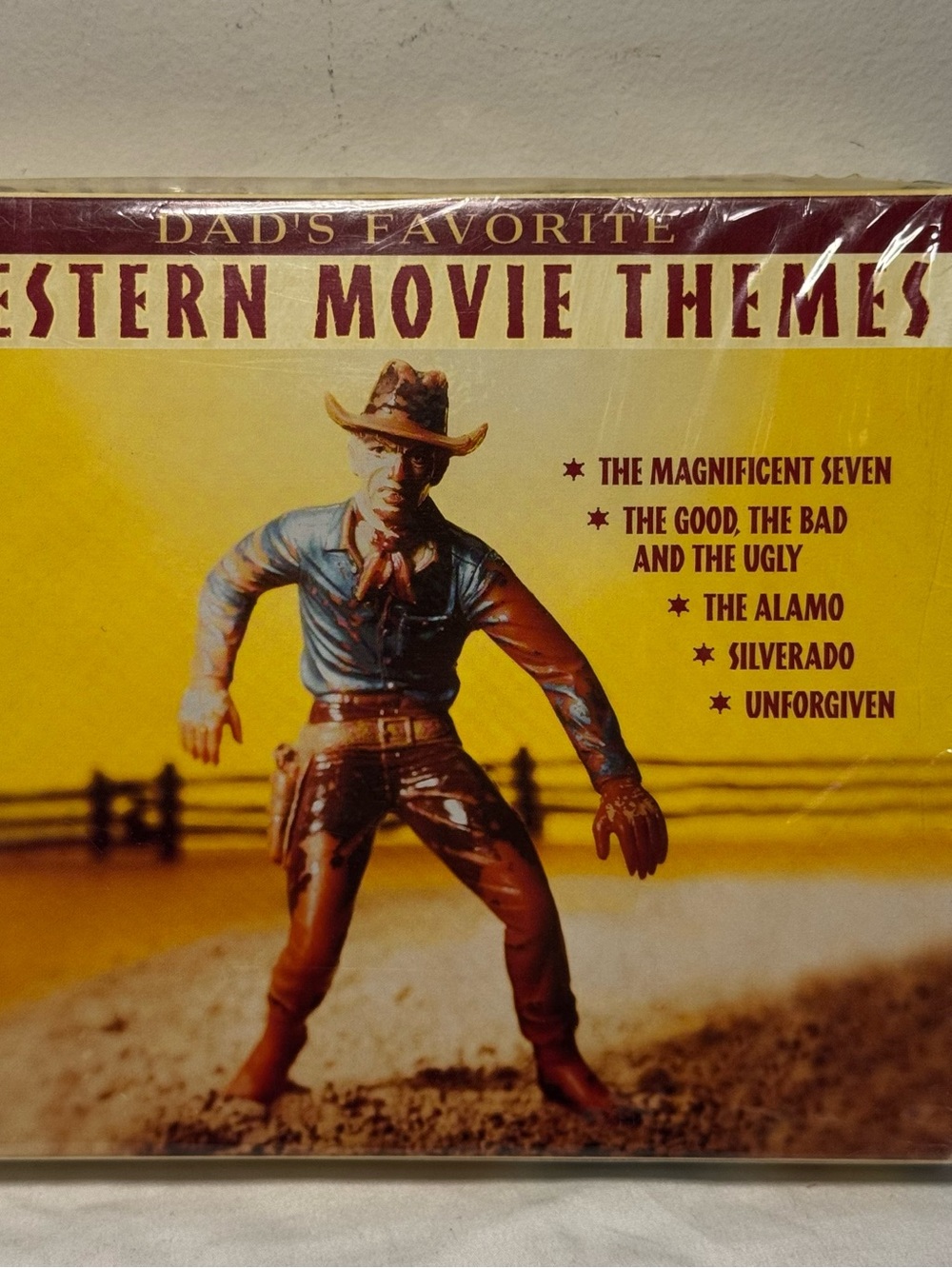 Sealed Double CD Dads Favorites Western Movie Theme Soundtrack